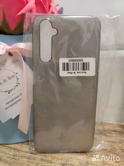 Силиконовый чехол на телефон Realme 6 новый