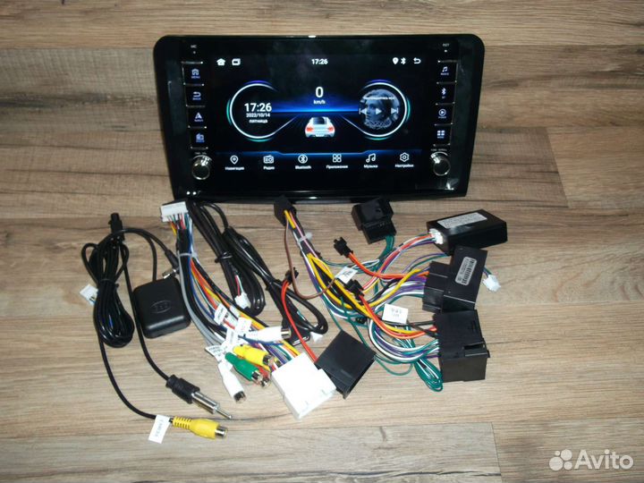 Магнитола Mercedes-Benz ML/GL Android с крутилками