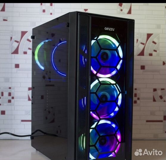 Игровой компьютер 12 ядер /16 Гб озу/ RX 580 8gb