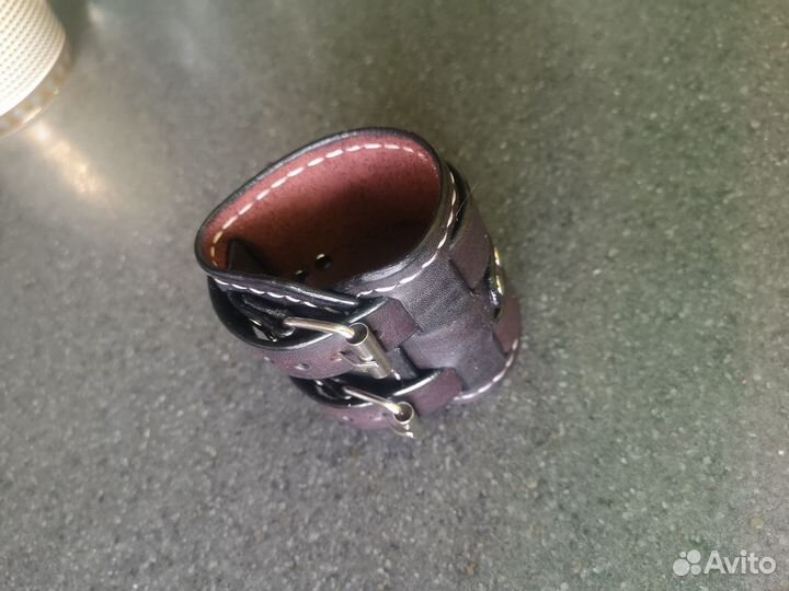 Браслет напульсник из кожи