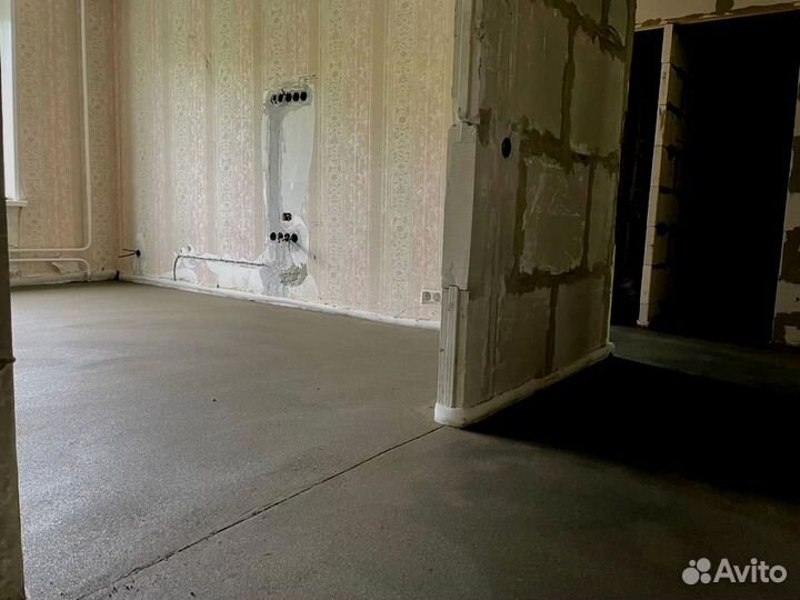 Полусухая стяжка пола Минимальный объём от80кв.м