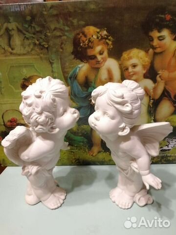 Гипсовая фигура - Ангелы