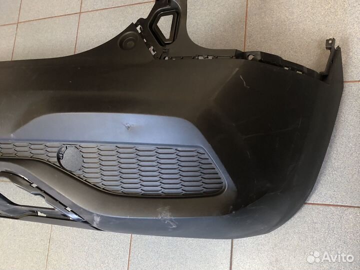 Задний бампер нижняя часть Kia Seltos 2019