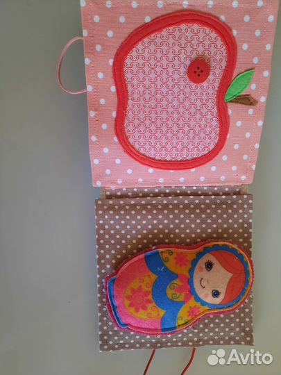 Мягкая книжка для малышей