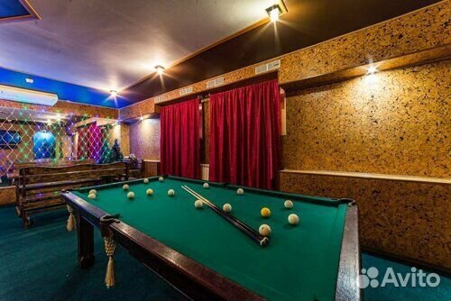 Сауна баня с бассейном