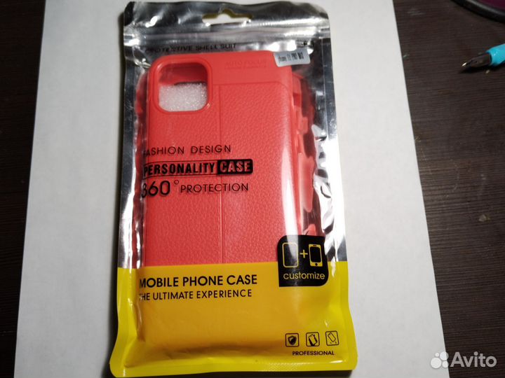 Чехол на iPhone 11 pro max кожаный