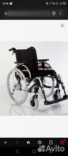 Инвалидная коляска новая
