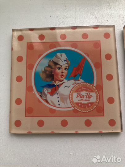 Набор подставок под кружку pin ap