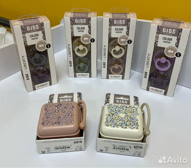 Пустышки латексные bibs