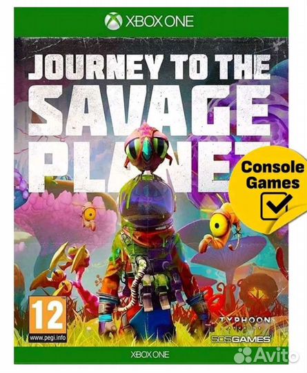 Игра новая xbox ONE Journey to the Savage Planet