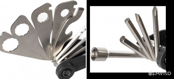 Мультитул туристический гаечные ключи отвёртки