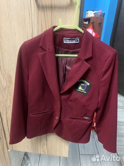 Пиджак sky lake 140 с нашивкой