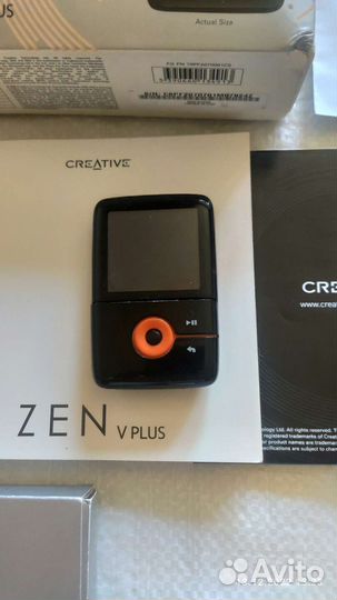 Брендовый Mp3 плеер Creative ZEN v plus
