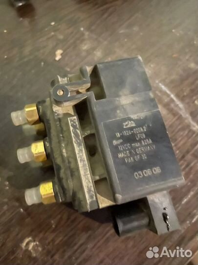 Блок клапанов porsche cayenne turbo 955