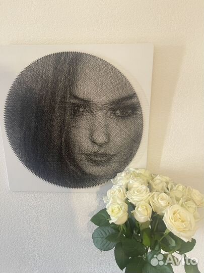 Делаю картины нитями RingString, под заказ по фото