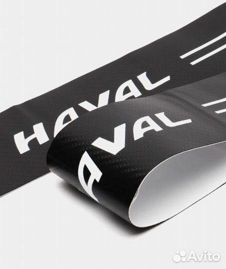 Защитные наклейки на пороги Авто Haval