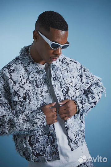 Джинсовка boohooman X Lil Tjay