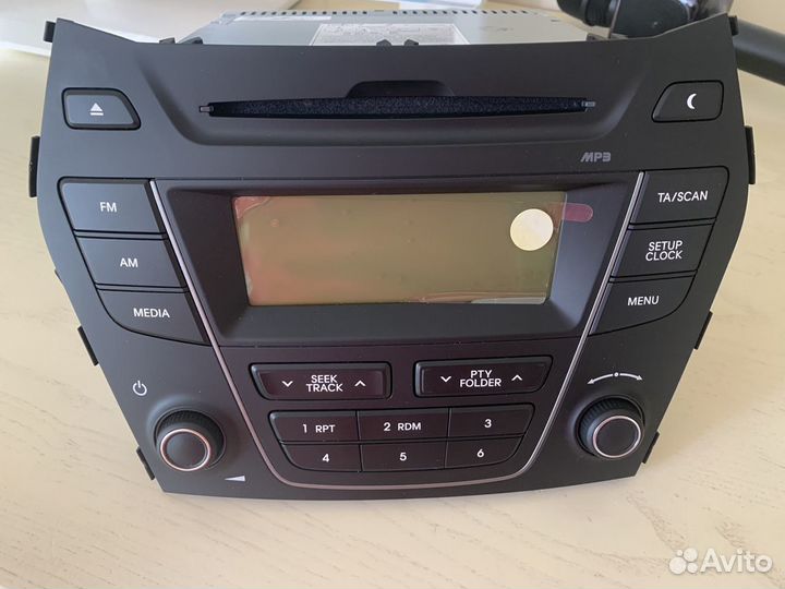 Автомагнитола штатная Hyundai Santa Fe AM104dmee