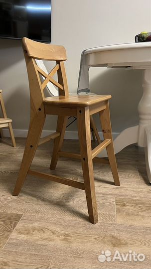 Детский стул IKEA ингольф