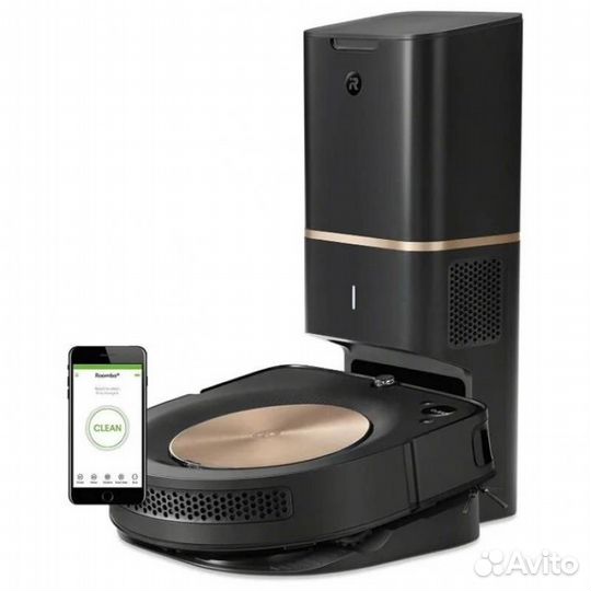Робот-пылесос irobot Roomba S9+, черный s955840plu