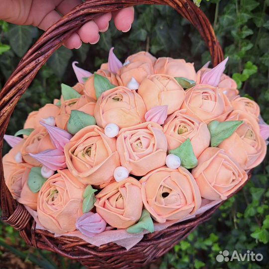 Зефирные цветы