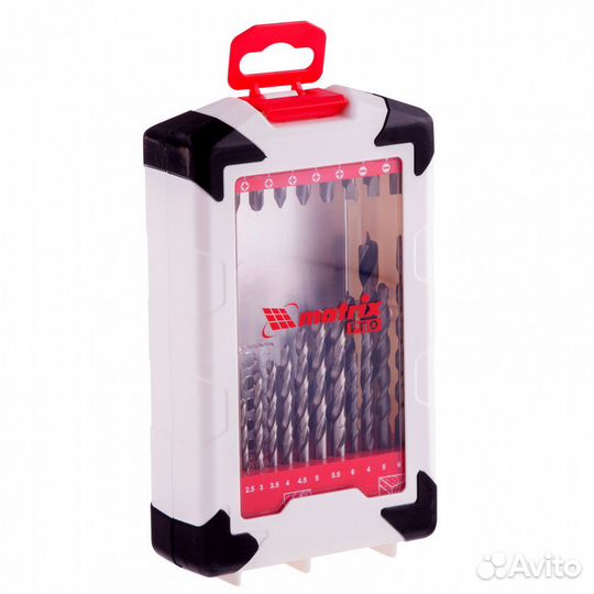 Набор сверл комбинированный, сверла по металлу 1-6