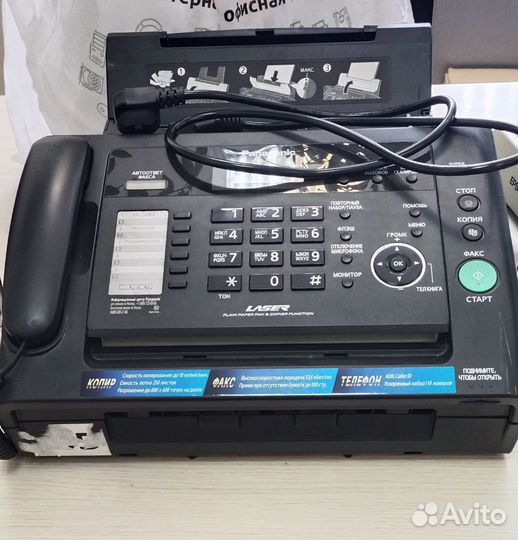 Факс panasonic, сканер,радио телефоны