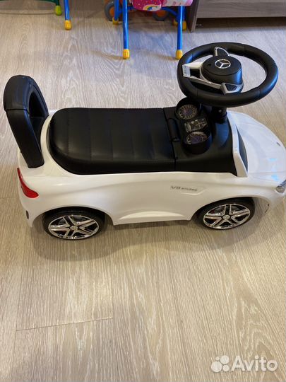 Машинка каталка толокар mercedes