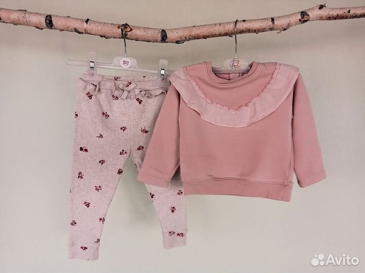 Одежда пакетом для девочки 86 92