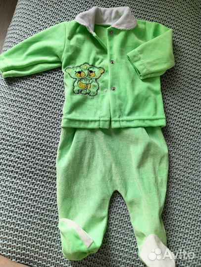 Костюм детский вельвет 56 - 62