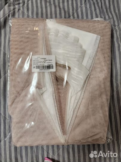 Тюль сетка на шторной ленте 5,0м на 2,5м