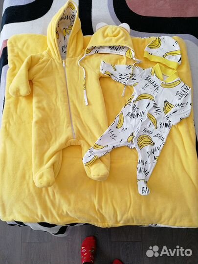 Продам комплект на выписку малыша