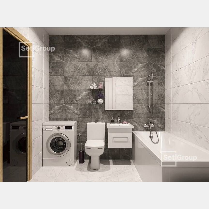 2-к. квартира, 51,7 м², 2/4 эт.
