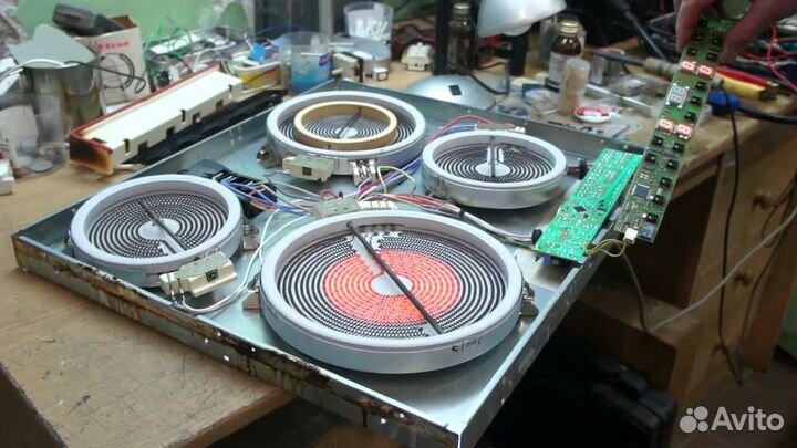 Ремонт электроплит духовок варочных панелей