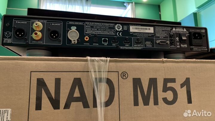 Цап NAD M51 (dac / preamp )