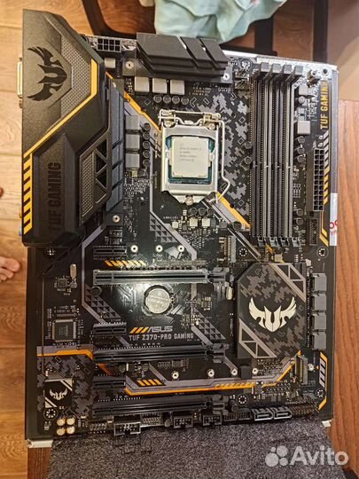 I5-8600K + asus TUF Z370-PRO gaming
