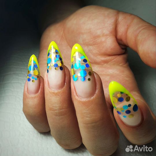 Коррекция наращивание ногтей