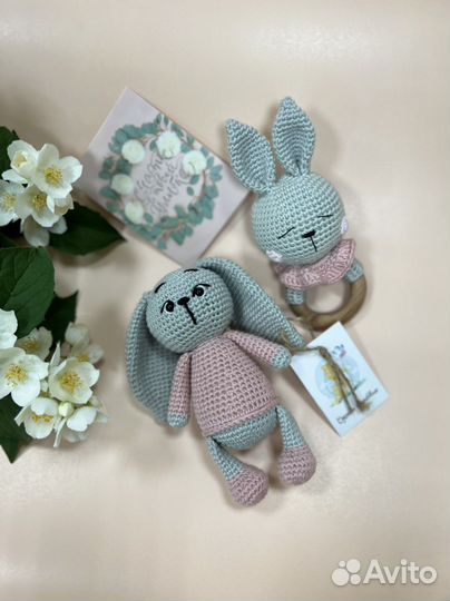 Погремушки набор ручной работы