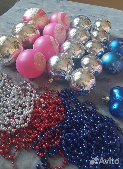 Шары елочные