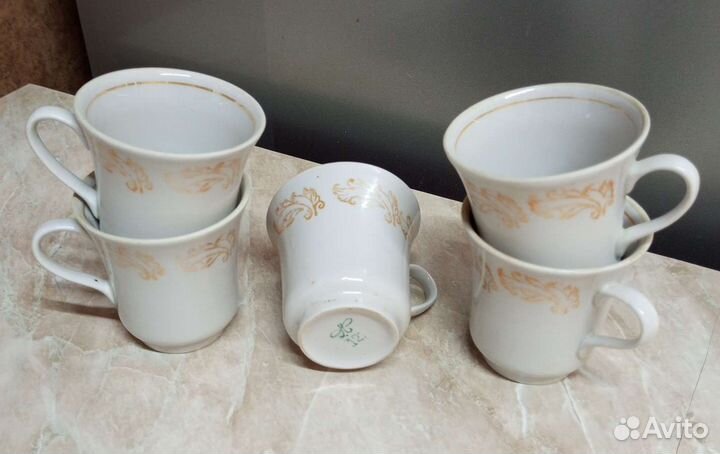 Чайный сервиз и кофейный сервиз СССР