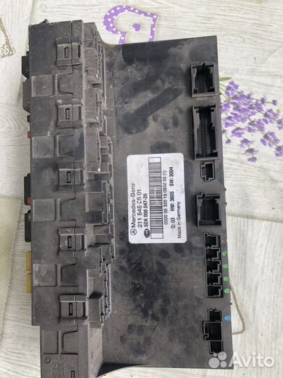 Блок SAM mersedes 211