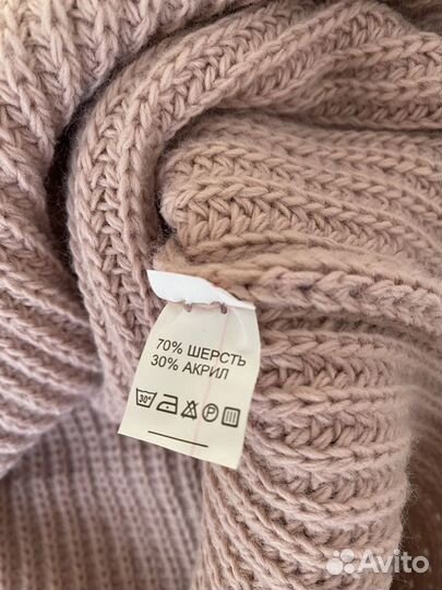 Жилетка вязаная оверсайз