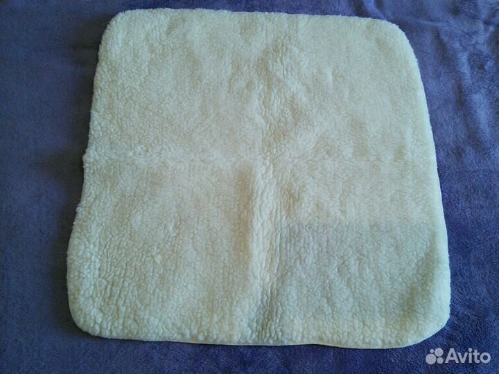 Конверт-одеяло с завязкой и меховой вставкой