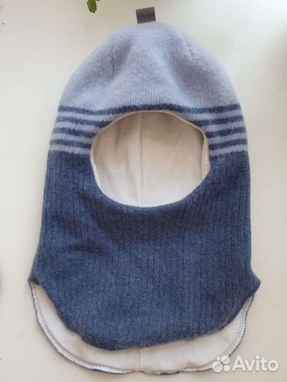 Шапка шлем зимняя, размер 2 года