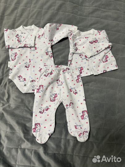 Детские вещи пакетом на девочку 62 68