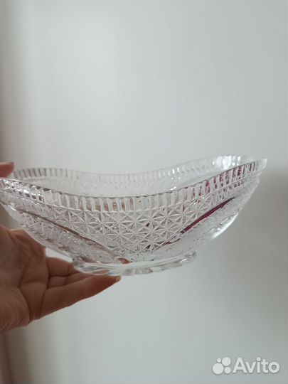 Вазы хрустальные