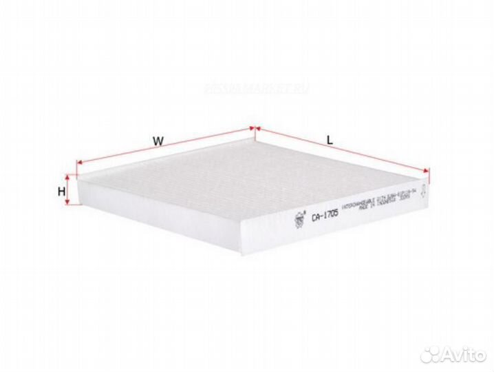 Sakura CA1705 Фильтр салона