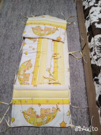 Бортики в детскую кроватку