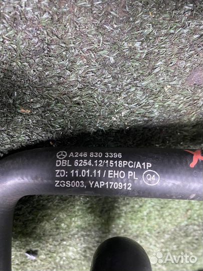 Насос водяной (помпа) на Mercedes GLA-Class, X156