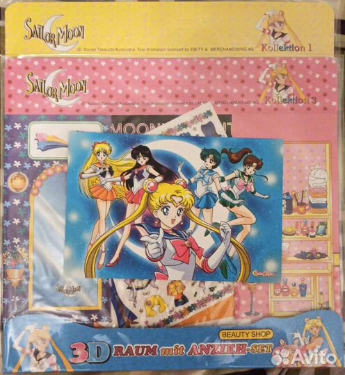 Редкий печатный мерч по Сейлор Мун / Sailor Moon